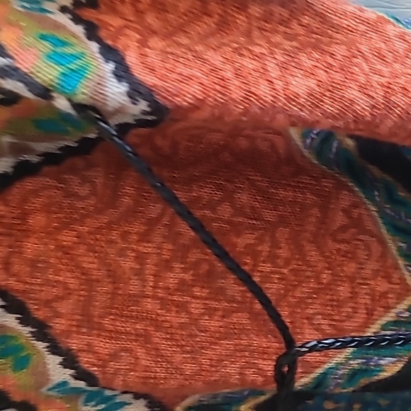 Chico's sweater with robe belt with fringes - Picture 8 of 10